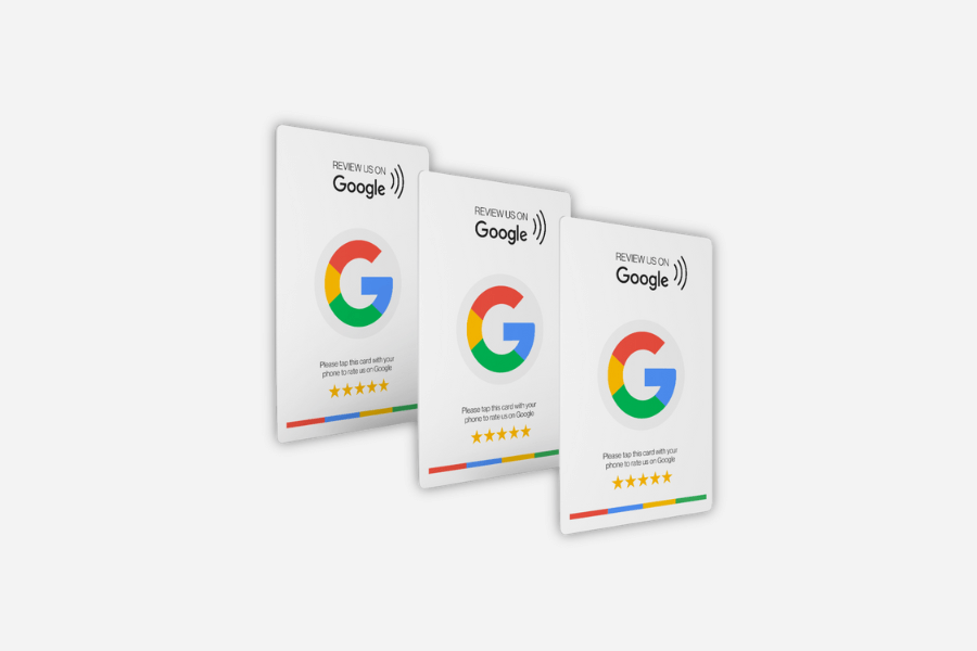 Google Review kártya (3 darab)