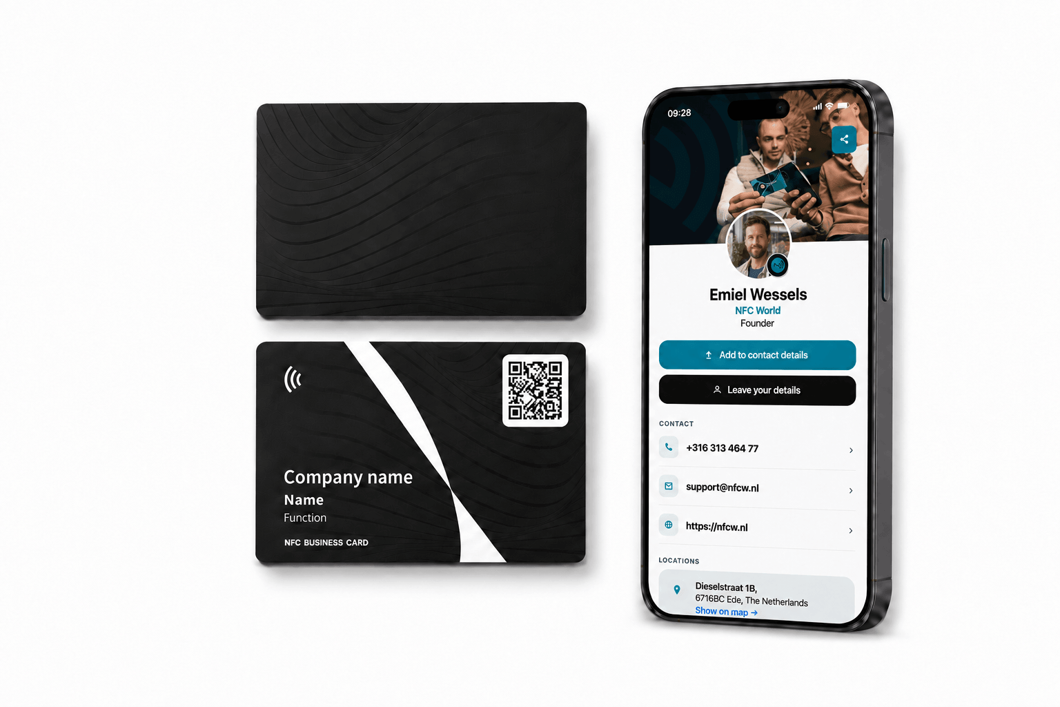 NFC névjegykártya – Személyre szabott kialakítás