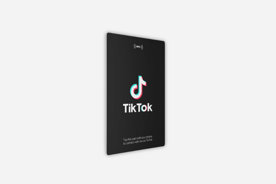 TikTok-kártya