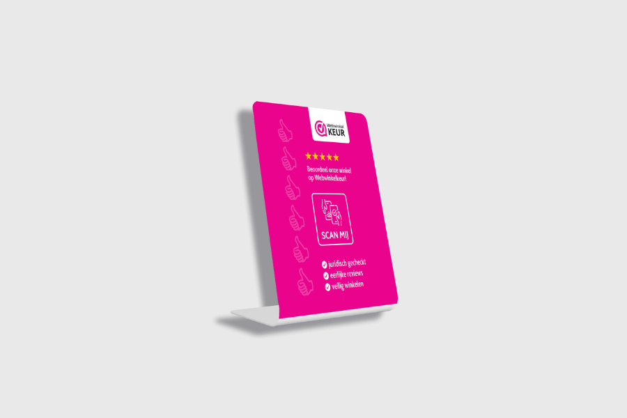 WebwinkelKeur értékelés – Kijelző