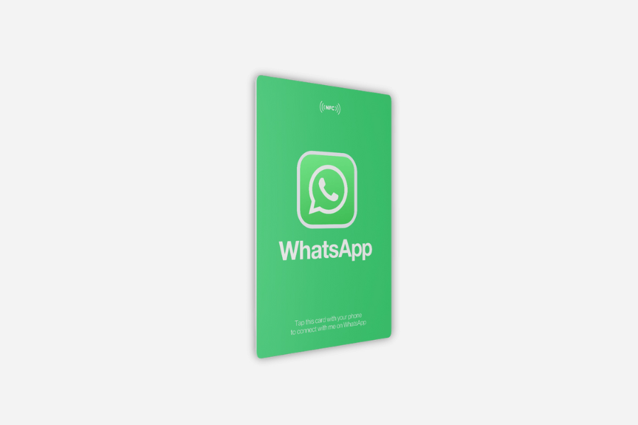 WhatsApp-kártya