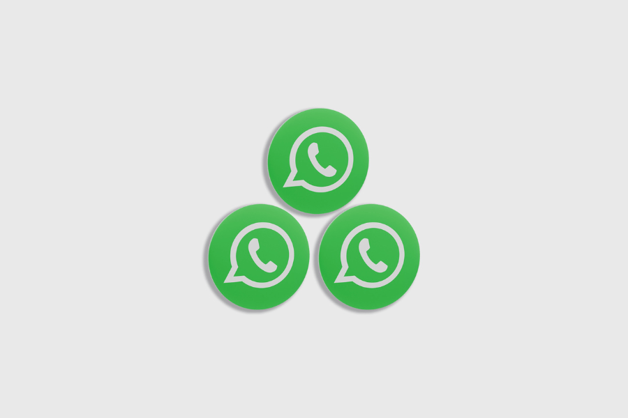 WhatsApp-matricák (3 darab)