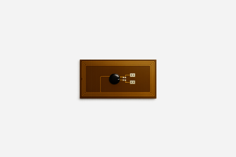 NFC-matrica fémre, négyzet alakú, NTAG213, 12x22 mm (10 darab)