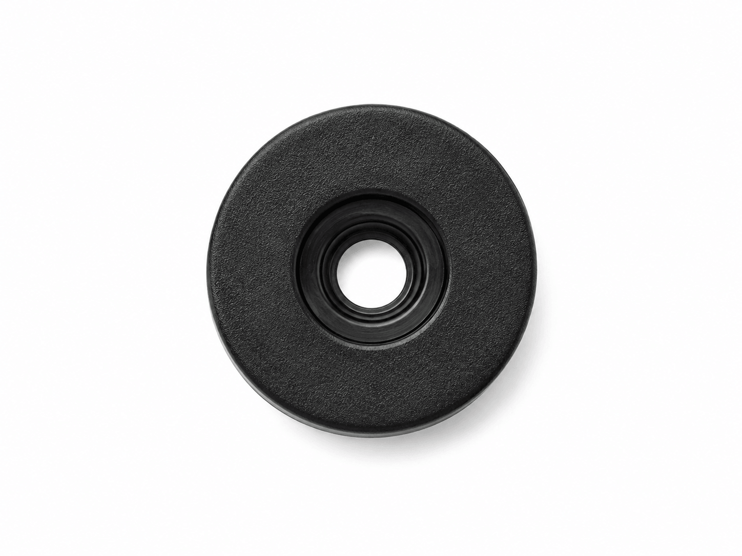 RFID-címke ABS, kerek, ICODE SLIX2, fekete, 30 mm (10 darab)