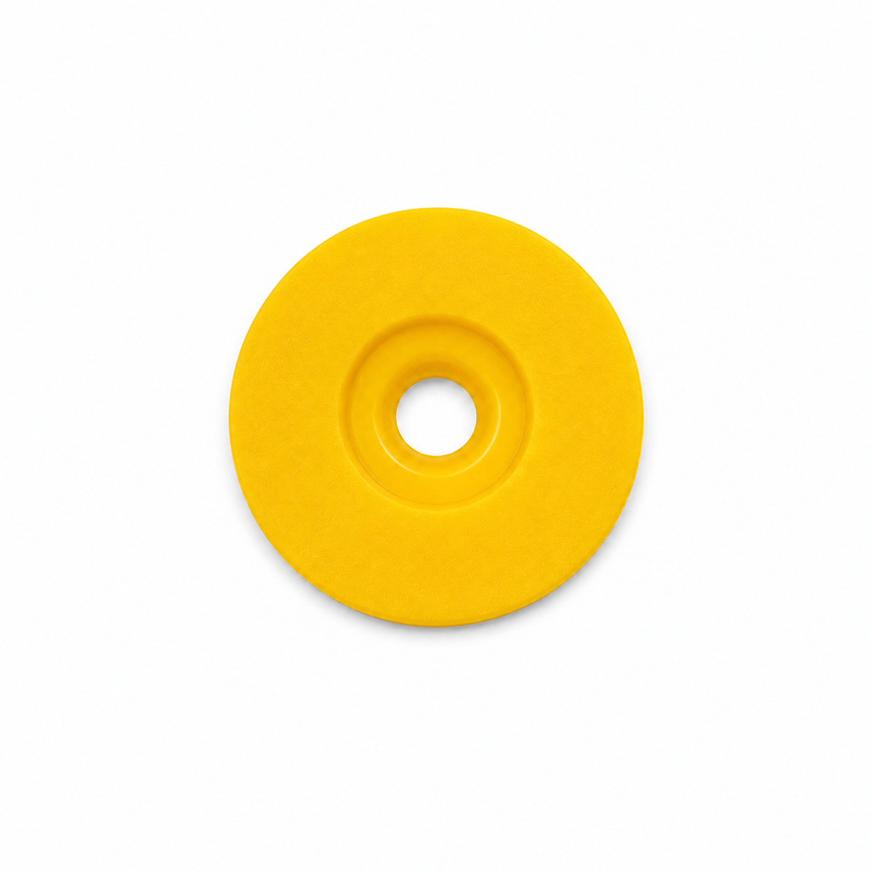 RFID-címke, ABS, kerek, ICODE SLIX2, sárga, 30 mm (10 darab)
