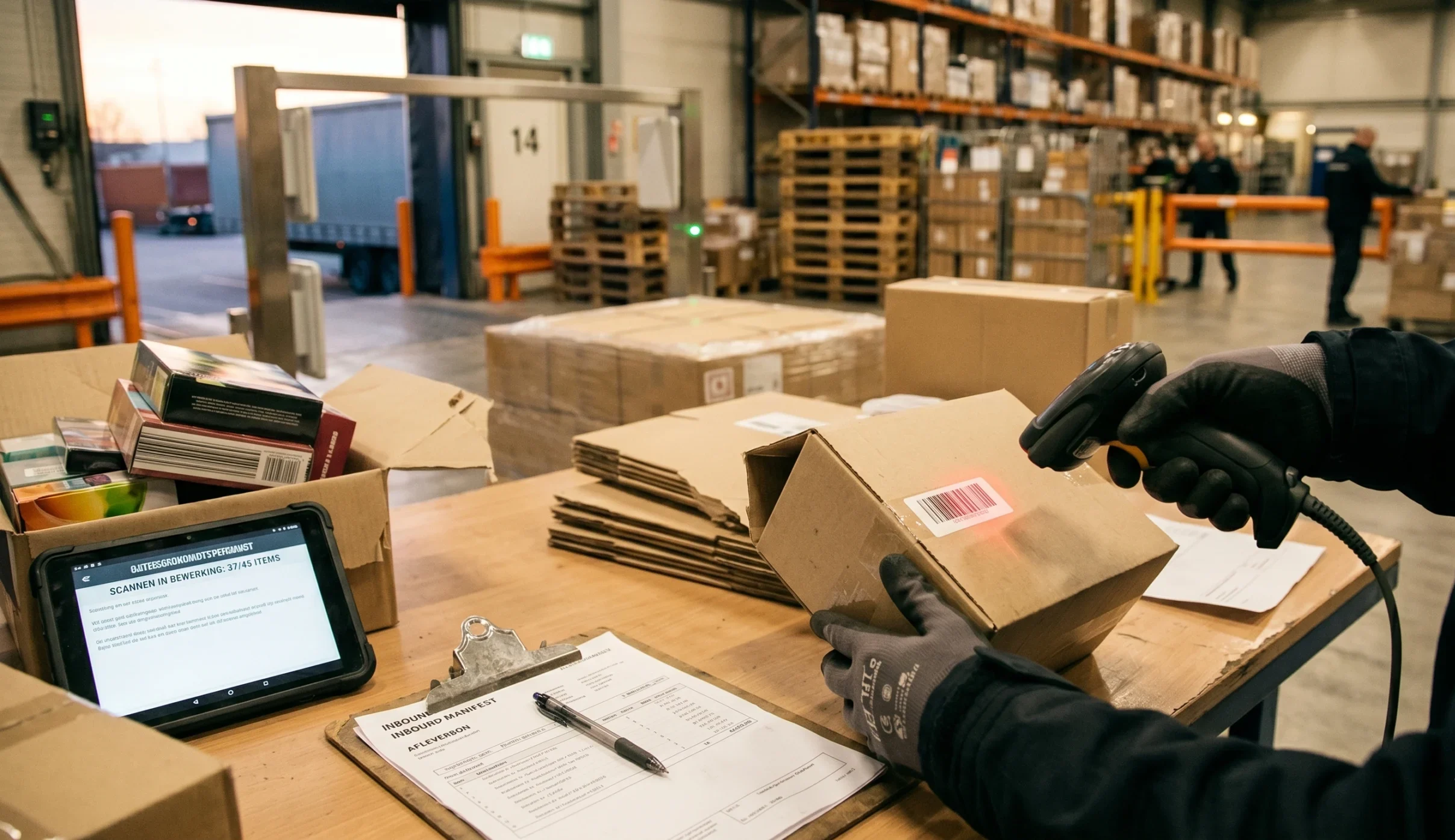 A probléma az RFID-alapú áruátvétel hiányában