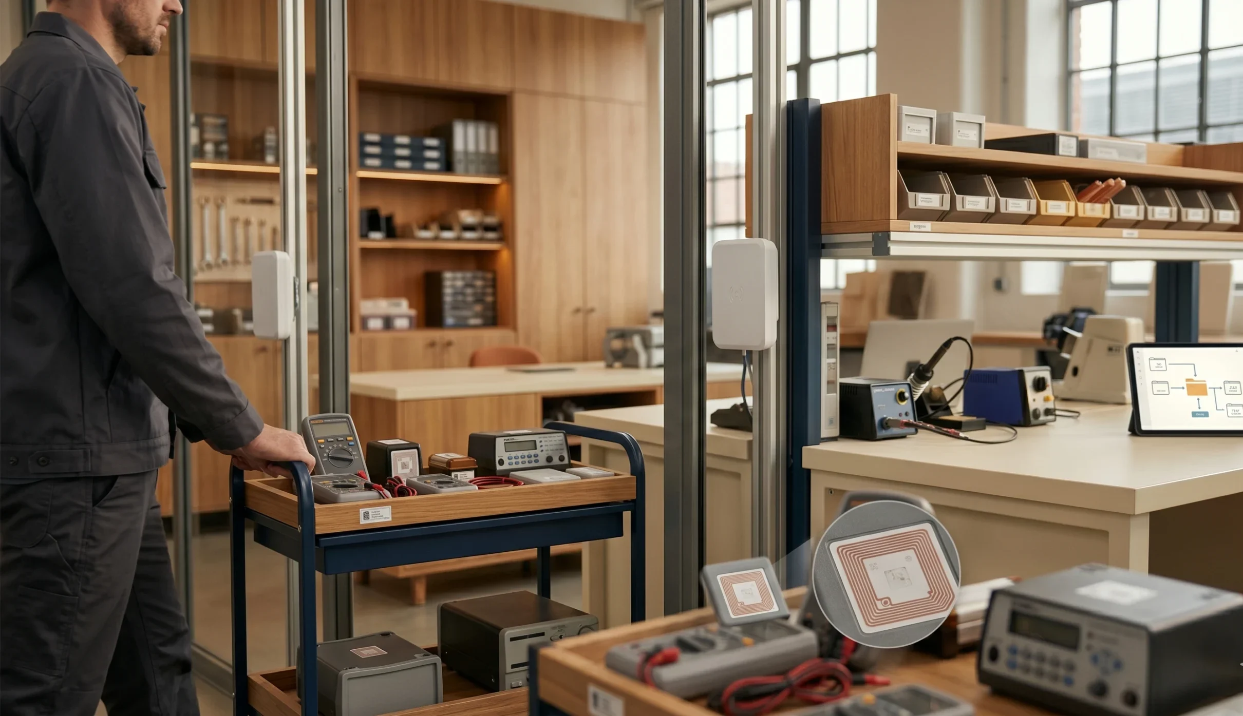 Hogyan működik az RFID-alapú eszközkövetés a gyakorlatban?
