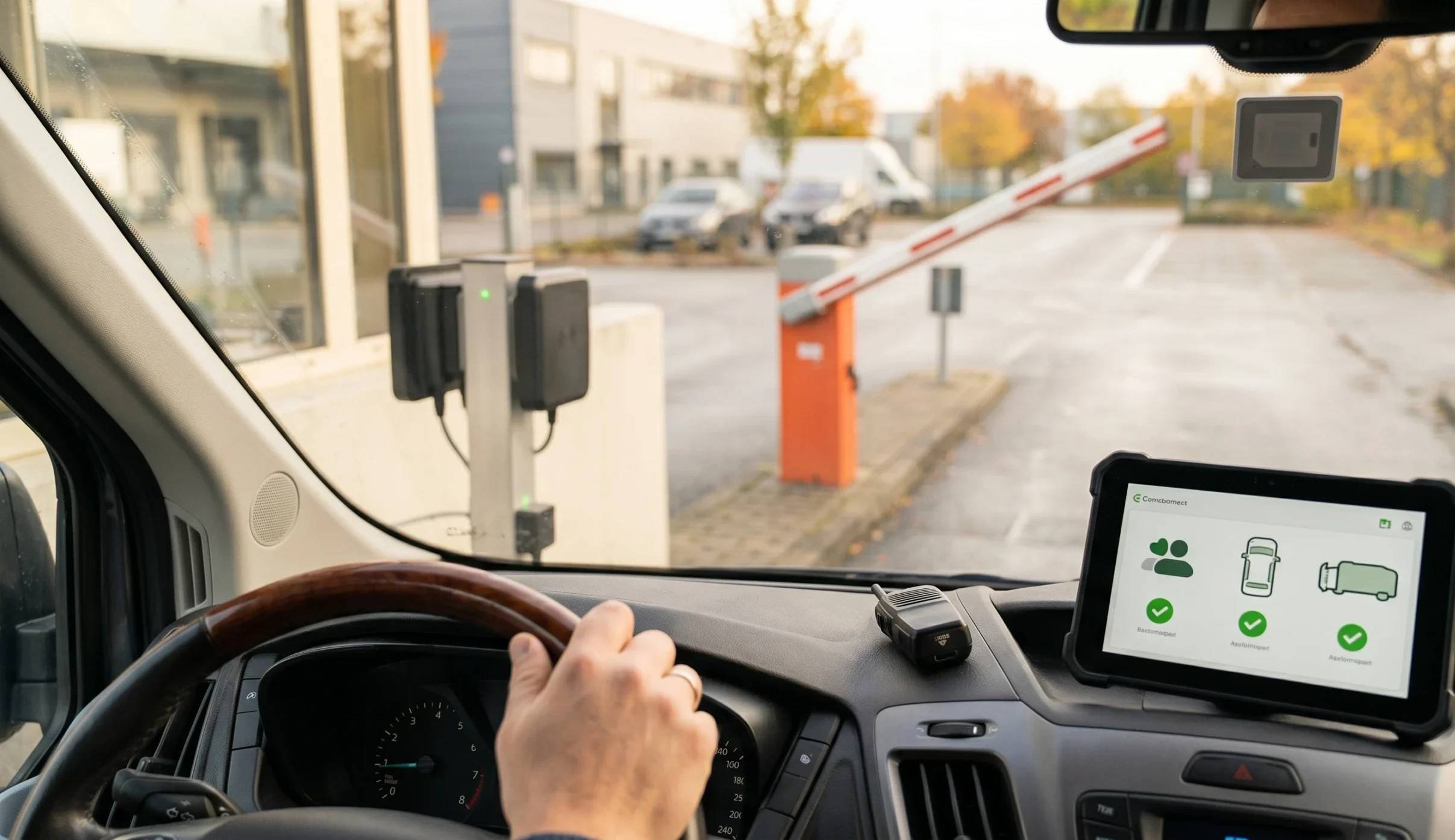 Hogyan működik ez a gyakorlatban az RFID-alapú járműbelépésnél?