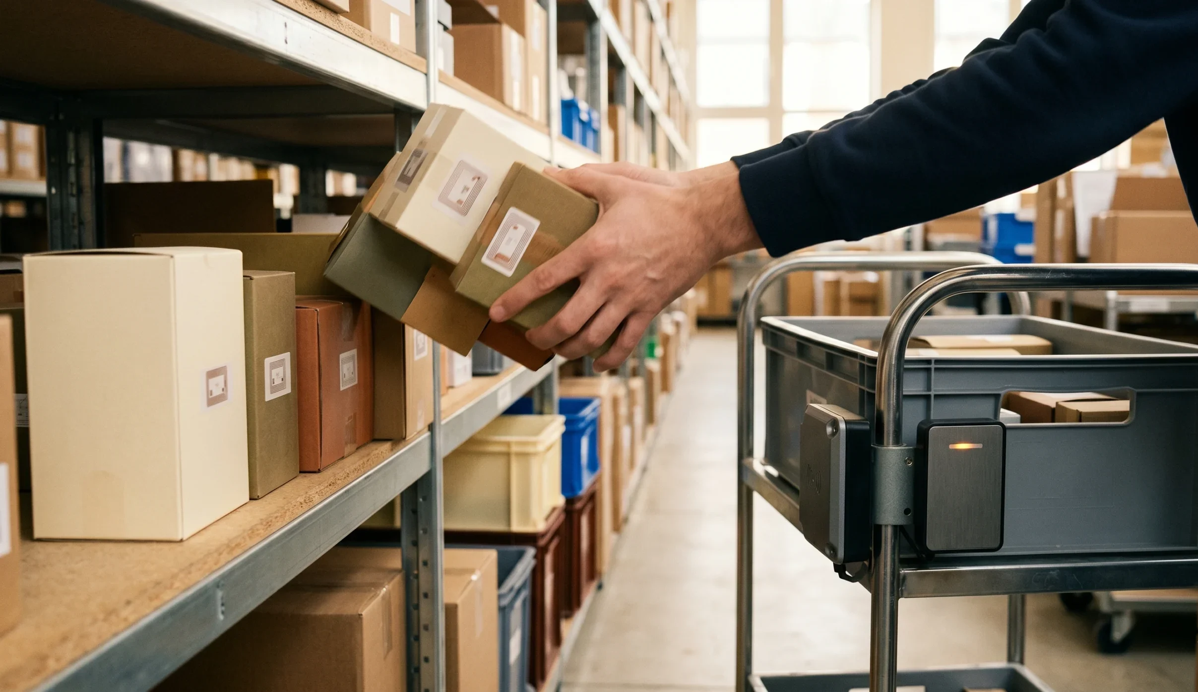 RFID-alapú rendelésösszeállítás