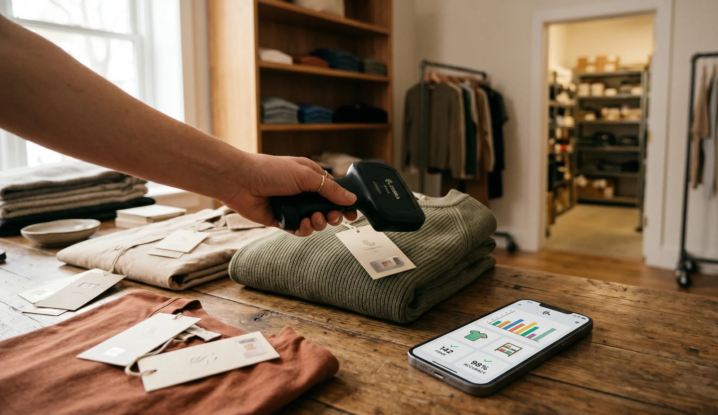 RFID készletkezelés a kiskereskedelemben