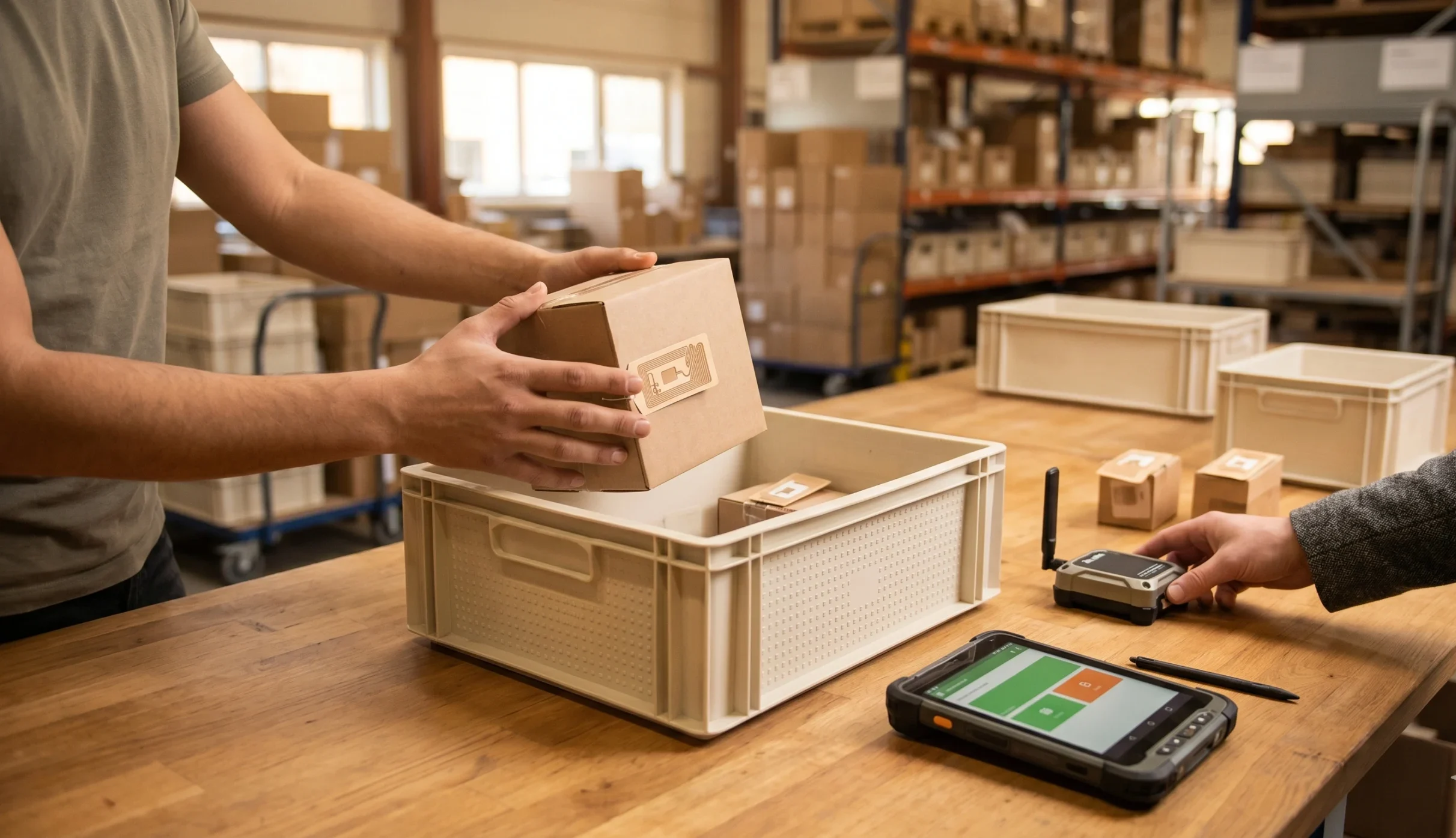 Kezdje el az RFID-alapú rendelésösszeállítást a szervezetében