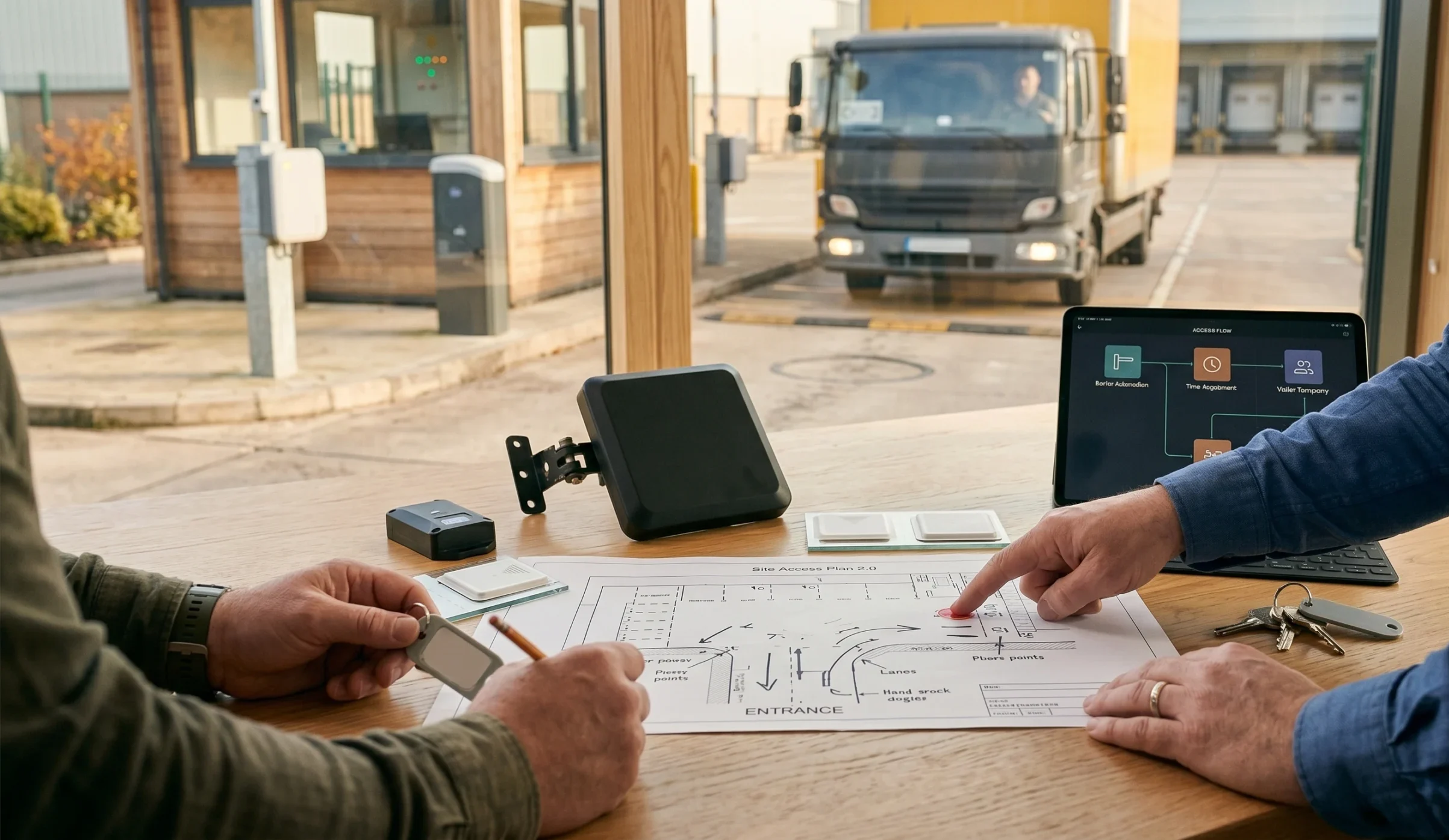 Vezesse be az RFID-alapú járműbeléptetést a szervezetében